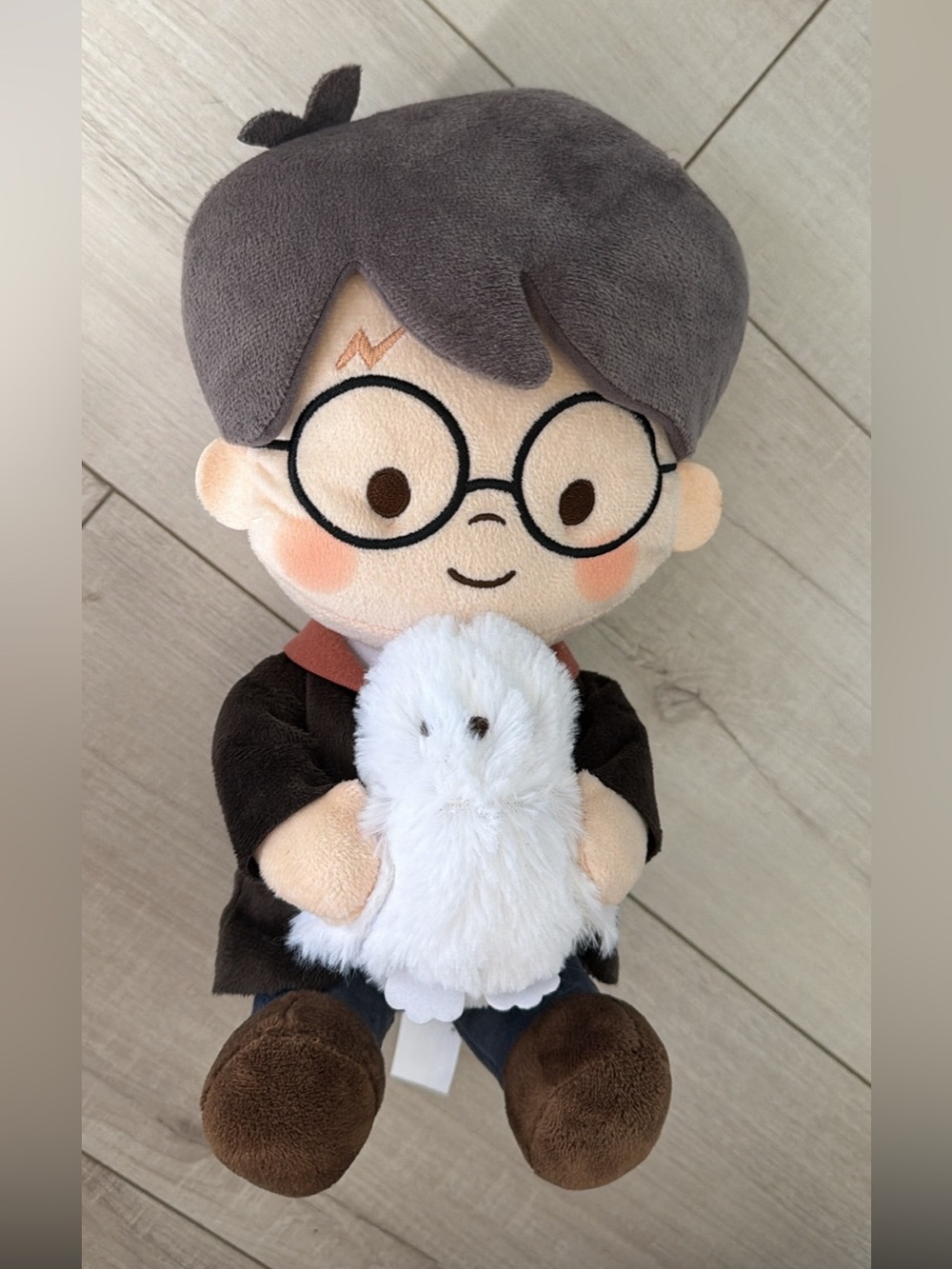 Wizarding World Harry Potter with Hedgwig   Plush 12”H Warner Brothers